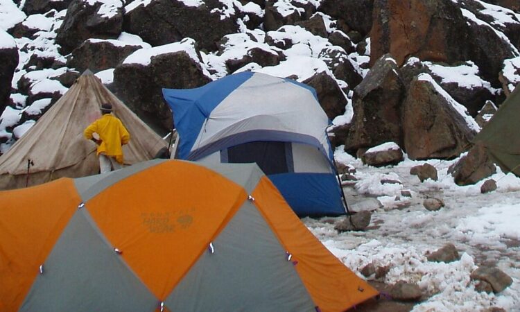 The Lava Tower Camp (Campsite) of Mount Kilimanjaro