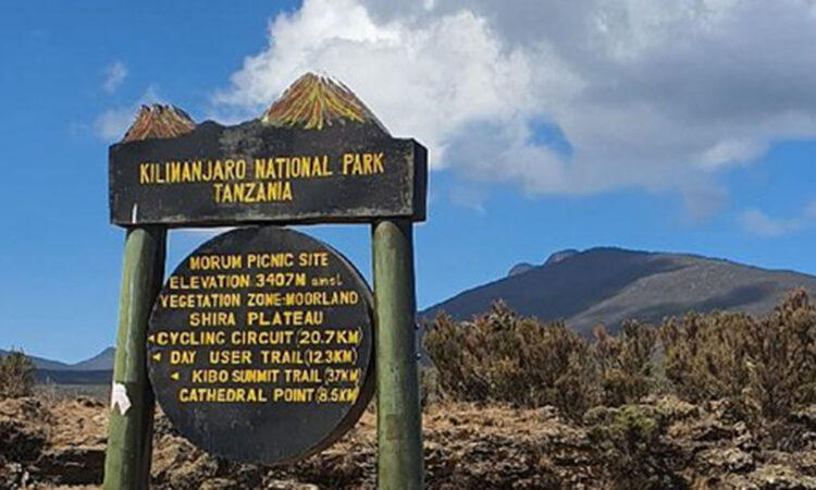 The Shira Cathedral of Mount Kilimanjaro in Tanzania