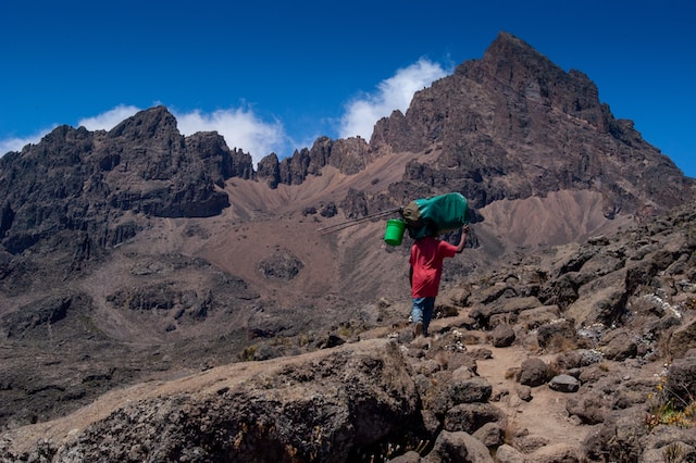 Hiring Porters on Mount Kilimanjaro